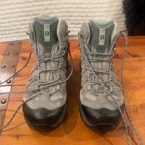 Salomon Women's Gray Hiking Boots